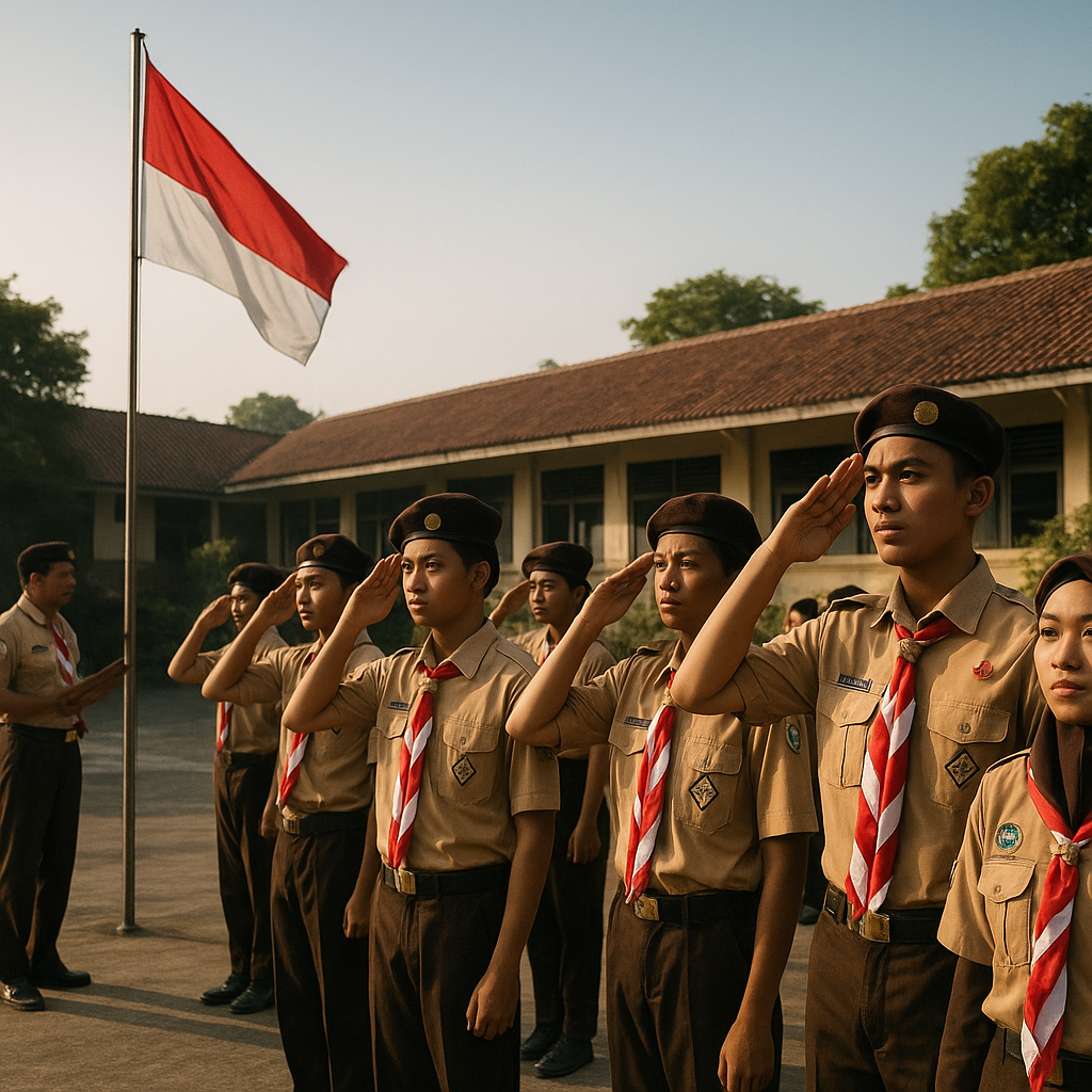 Pramuka Jadi Garda Terdepan Pendidikan Karakter Bela Negara...