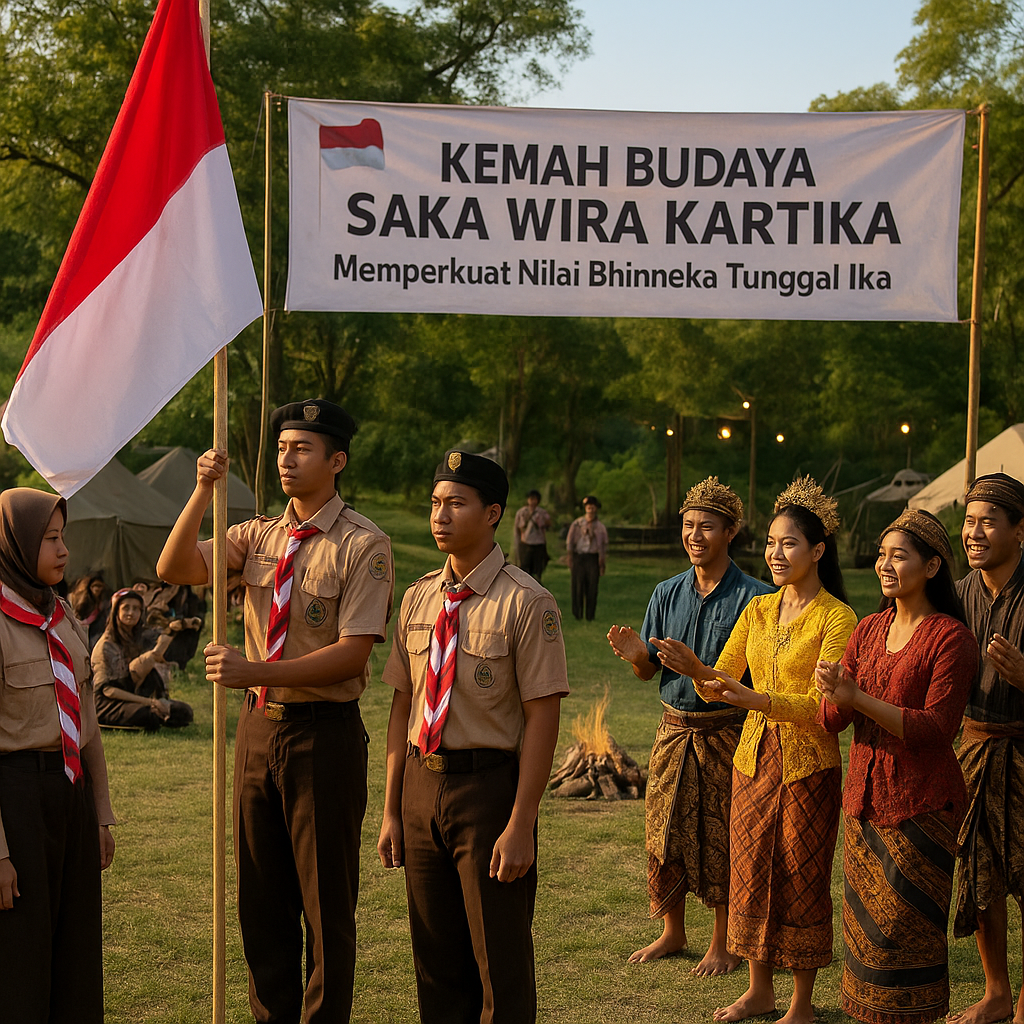 Pramuka Saka Wira Kartika Gelar Kemah Budaya untuk Perkuat N...