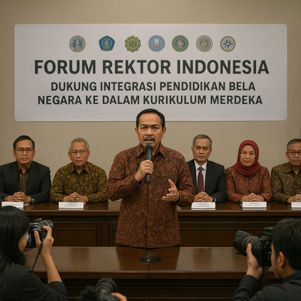 Forum Rektor Dukung Integrasi Pendidikan Bela Negara ke dala...