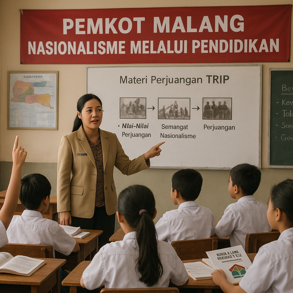 Pemkot Malang Tanamkan Nasionalisme Lewat Materi Perjuangan...