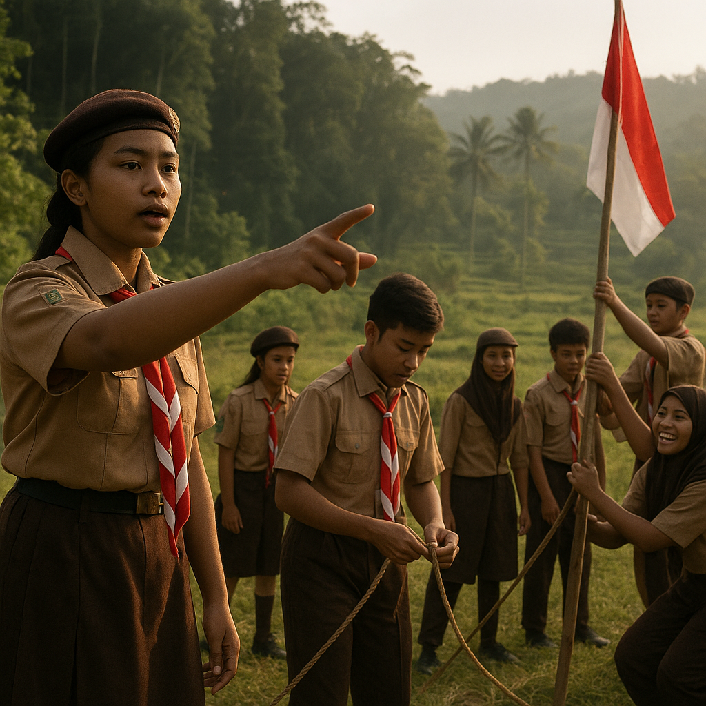 Peran Pramuka sebagai Wadah Awal Pembinaan Karakter Bela Neg...