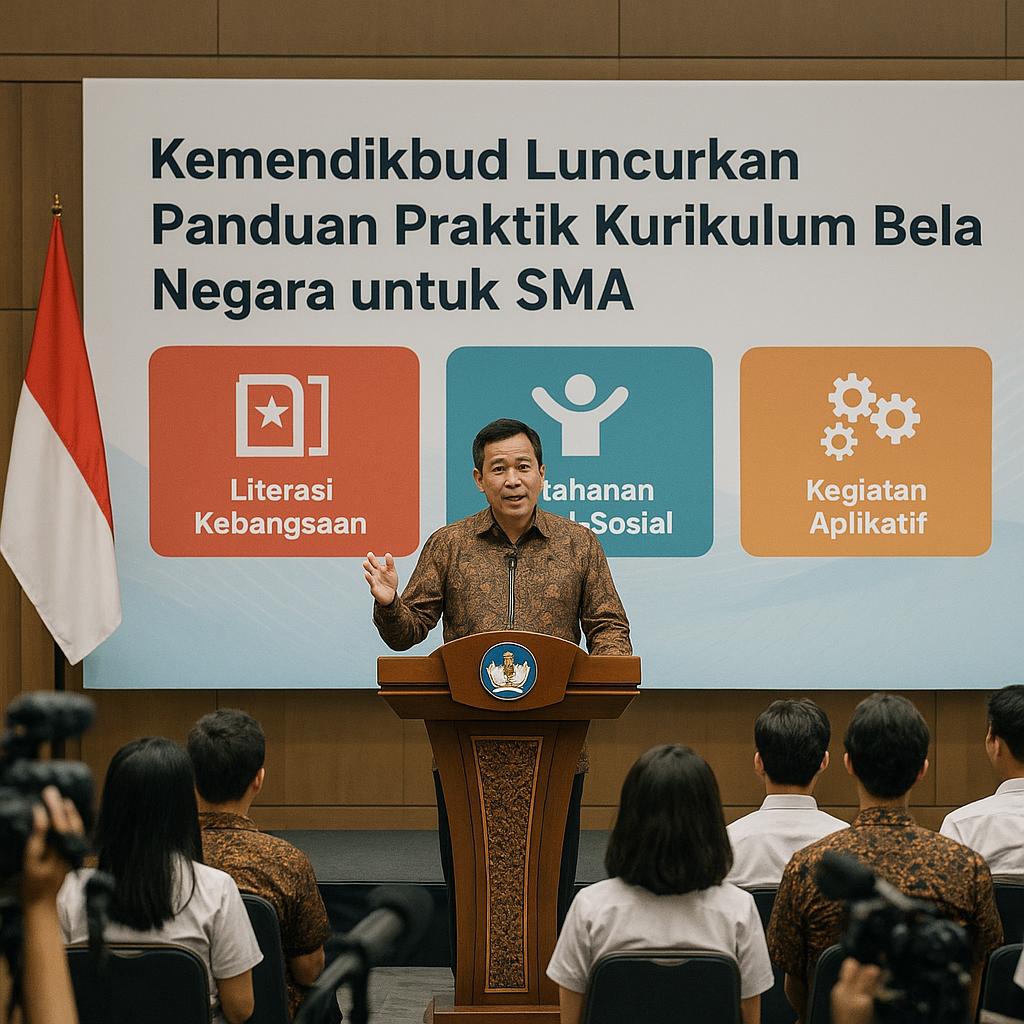 Kemendikbud Luncurkan Panduan Praktik Kurikulum Bela Negara...