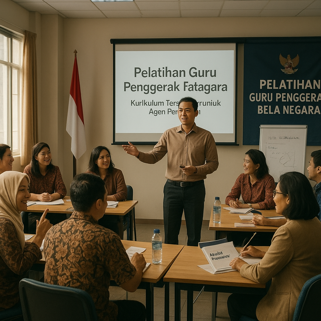 Pelatihan Guru Penggerak Bela Negara Digelar di 10 Provinsi