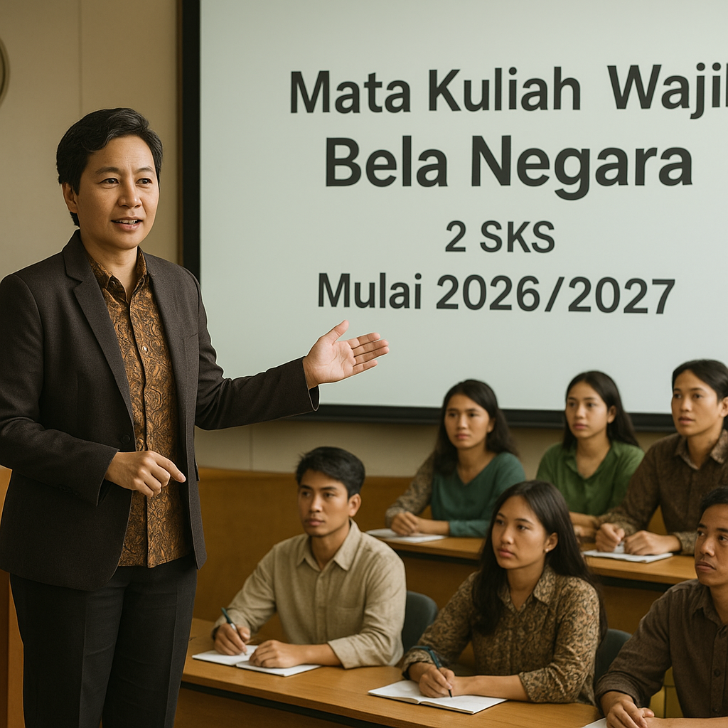 Dirjen Dikti: Kampus Wajib Sediakan Mata Kuliah Wajib Bela N...