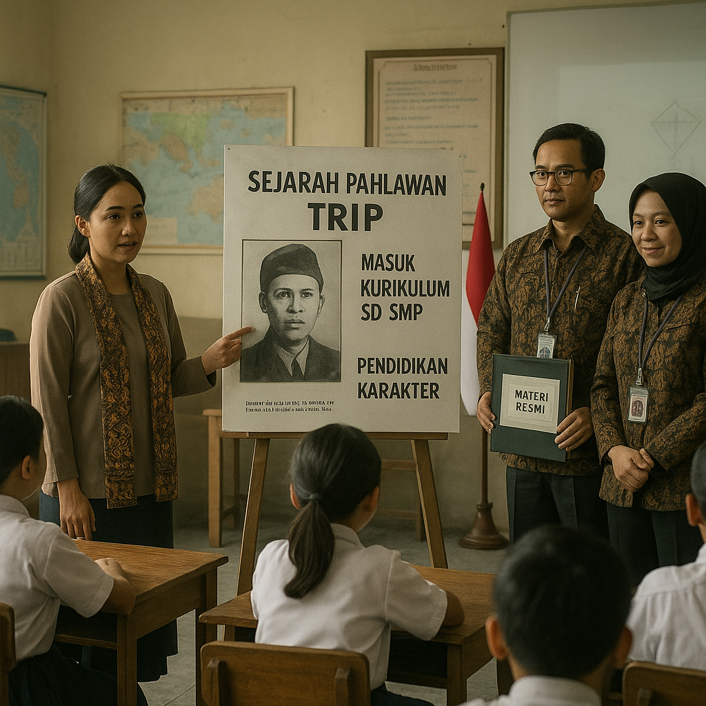 Sejarah Pahlawan TRIP Masuk Kurikulum SD-SMP, Pemkot Malang...