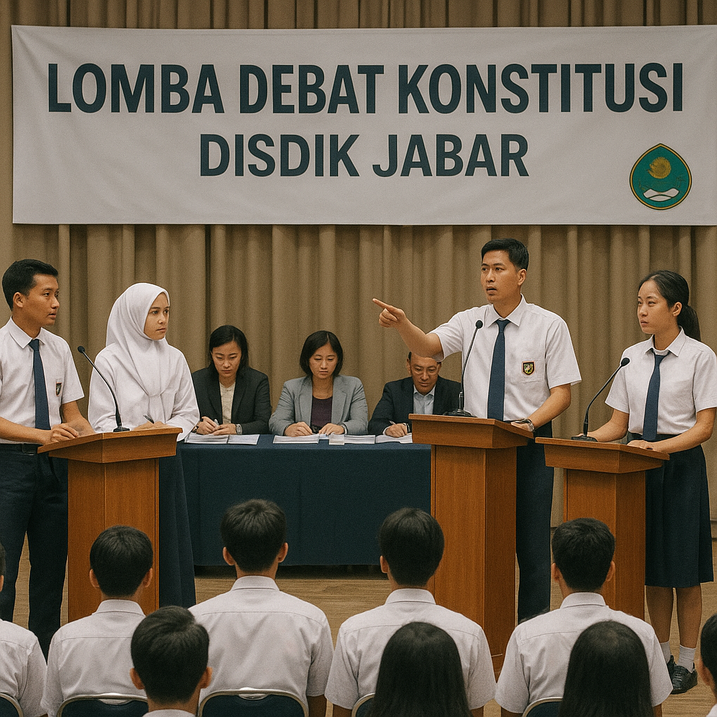 Tingkatkan Literasi Kebangsaan, Disdik Jabar Gelar Lomba Deb...