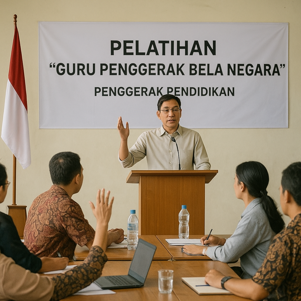 Pelatihan 'Guru Penggerak Bela Negara' Digelar oleh Lembaga...