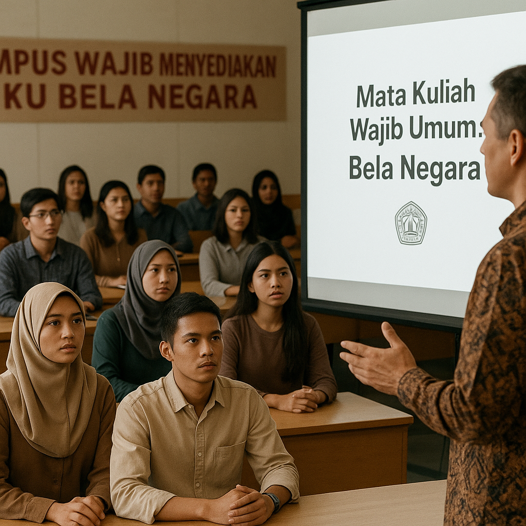 Kampus Wajib Sediakan Mata Kuliah Wajib Umum (MKU) Bela Nega...