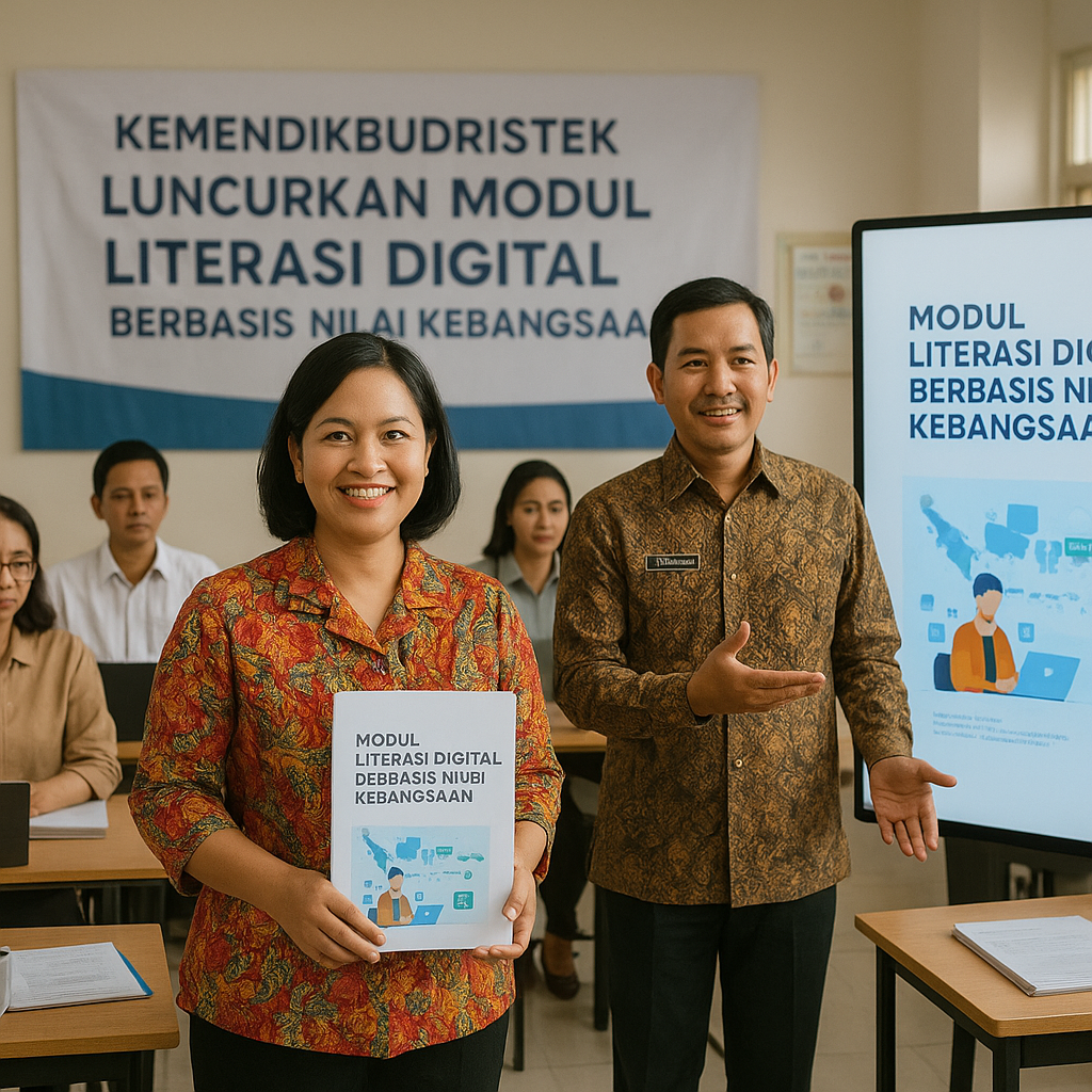 Kemendikbudristek Luncurkan Modul Literasi Digital Berbasis...
