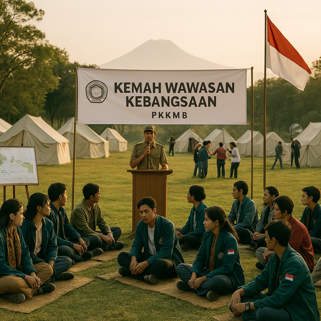 Kampus di Yogyakarta Gelar Kemah Wawasan Kebangsaan untuk Ma...