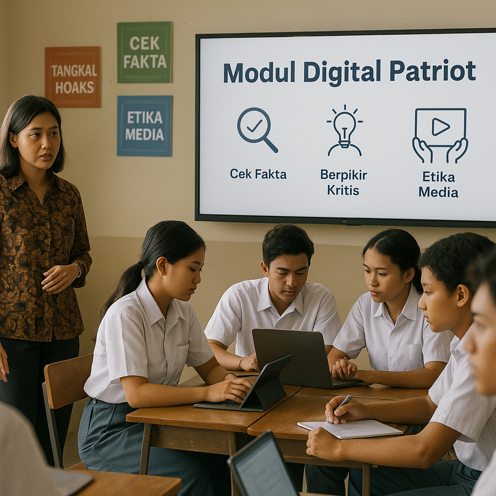 Sekolah Pilot Project Terapkan Modul 'Digital Patriot' untuk...