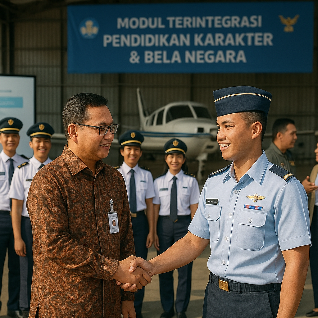 Kemendikbudristek Gandeng TNI AU Perkuat Pendidikan Karakter...
