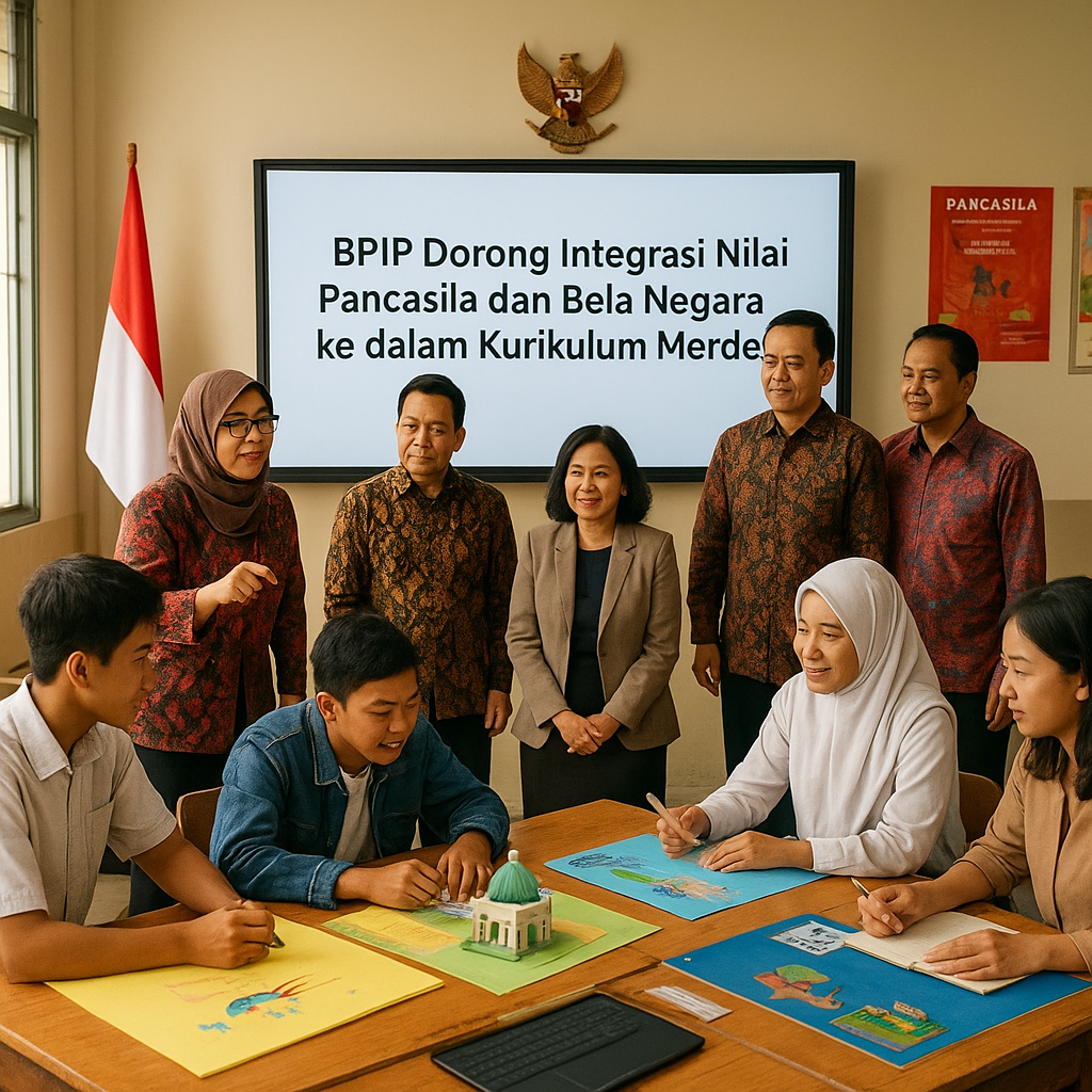 BPIP Dorong Integrasi Nilai Pancasila dan Bela Negara ke dal...