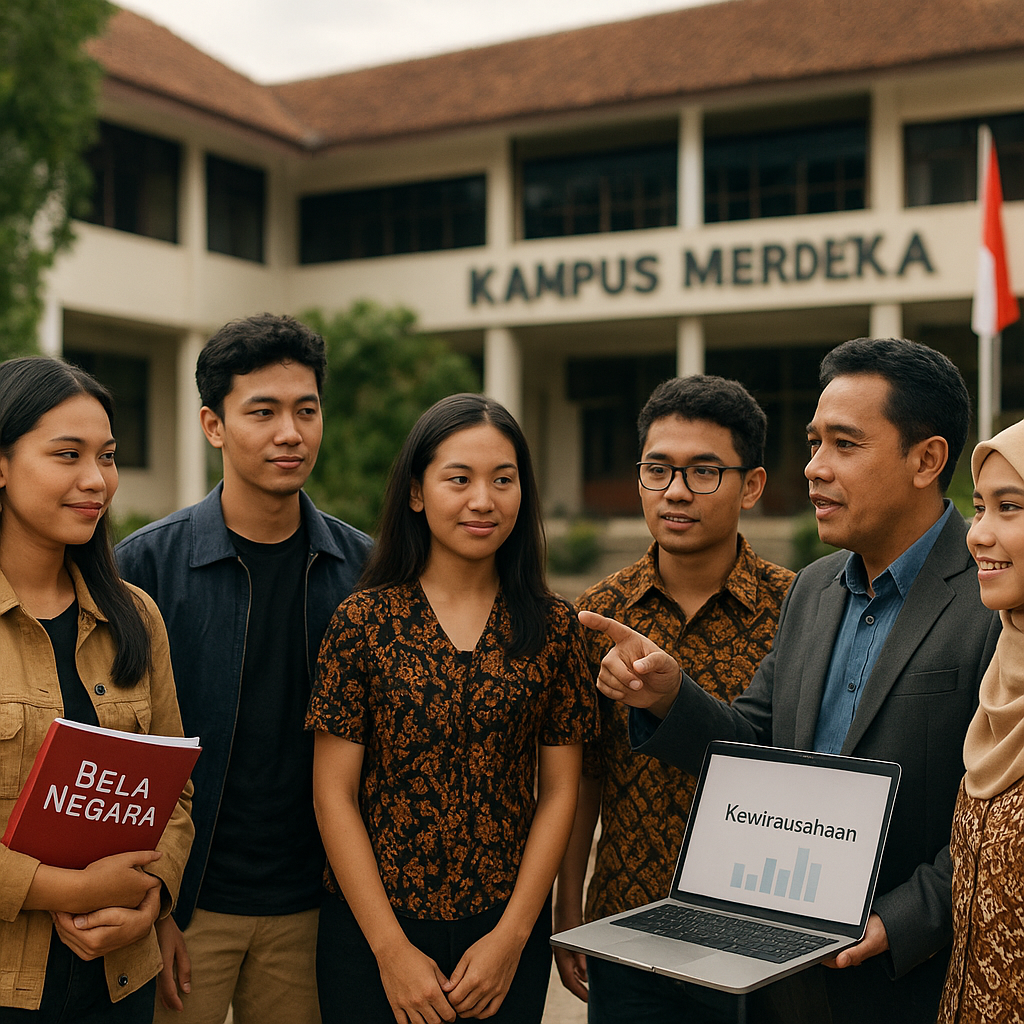 Program Kampus Merdeka Perluas Opsi Mata Kuliah Wajib Bela N...