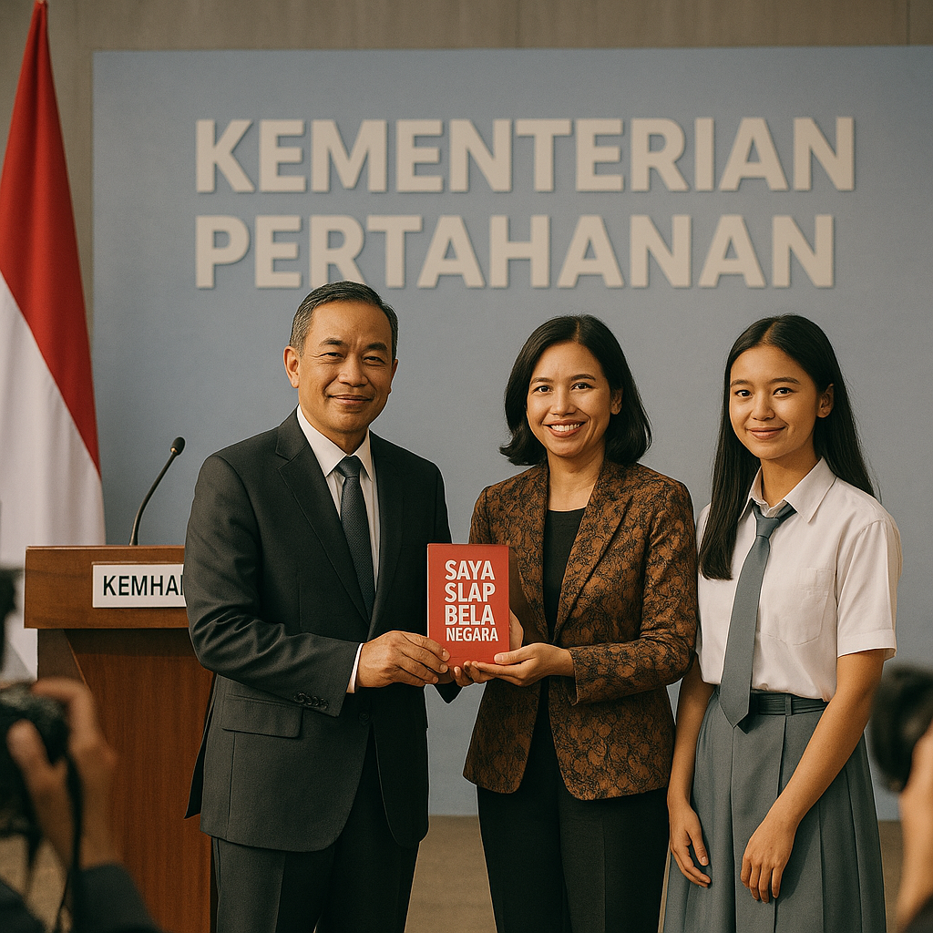 Kemhan Luncurkan Buku Saku 'Saya Siap Bela Negara' untuk Pel...