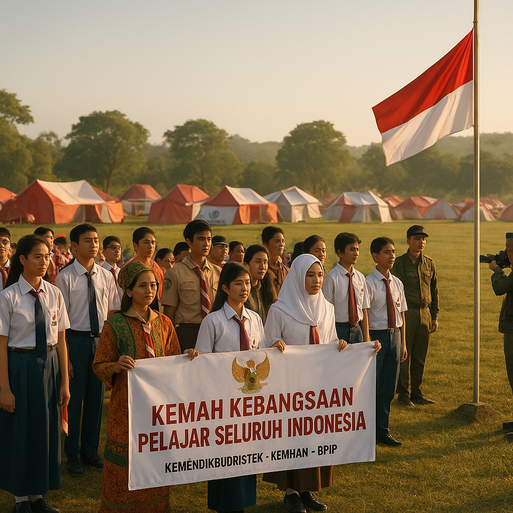 Sinergi Kementerian dan Lembaga Gelar Kemah Kebangsaan Pelaj...