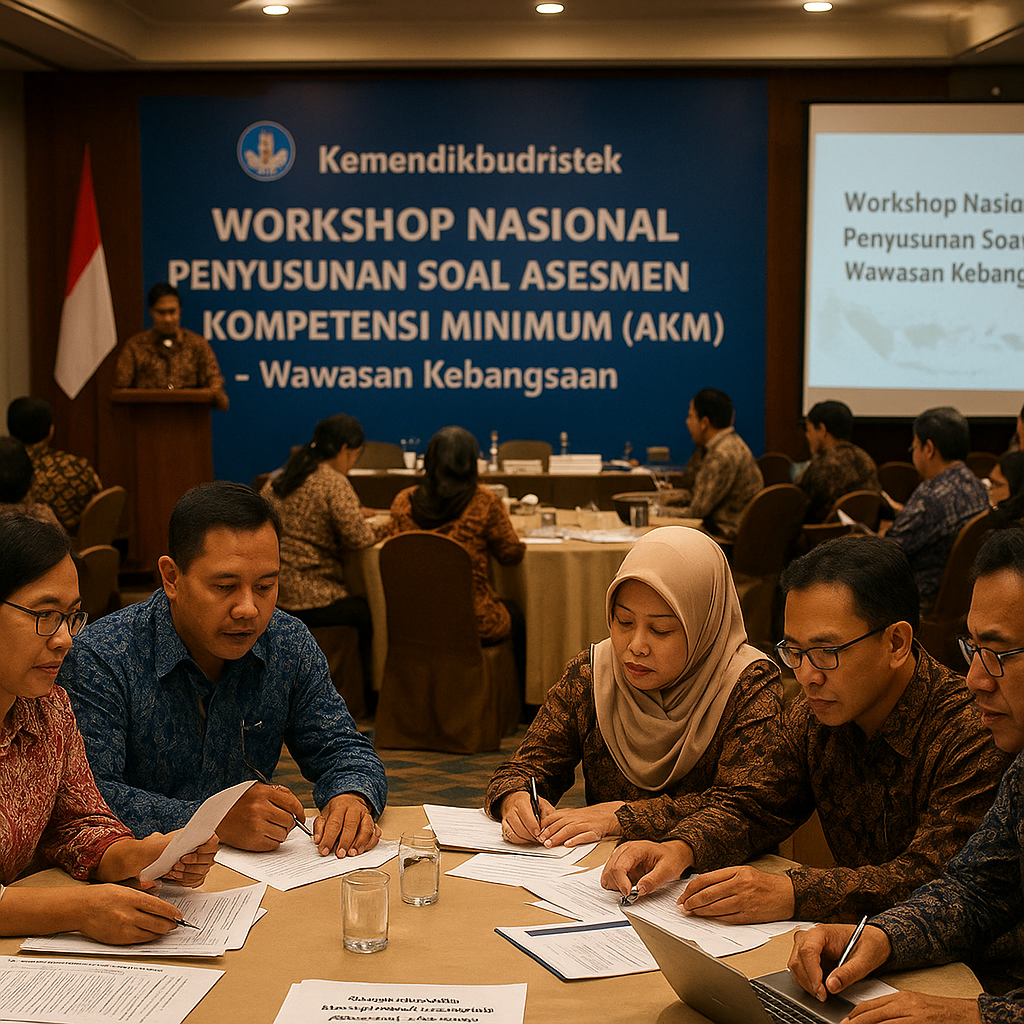 Kemendikbud Gelar Workshop Nasional Penyusunan Soal Asesmen...