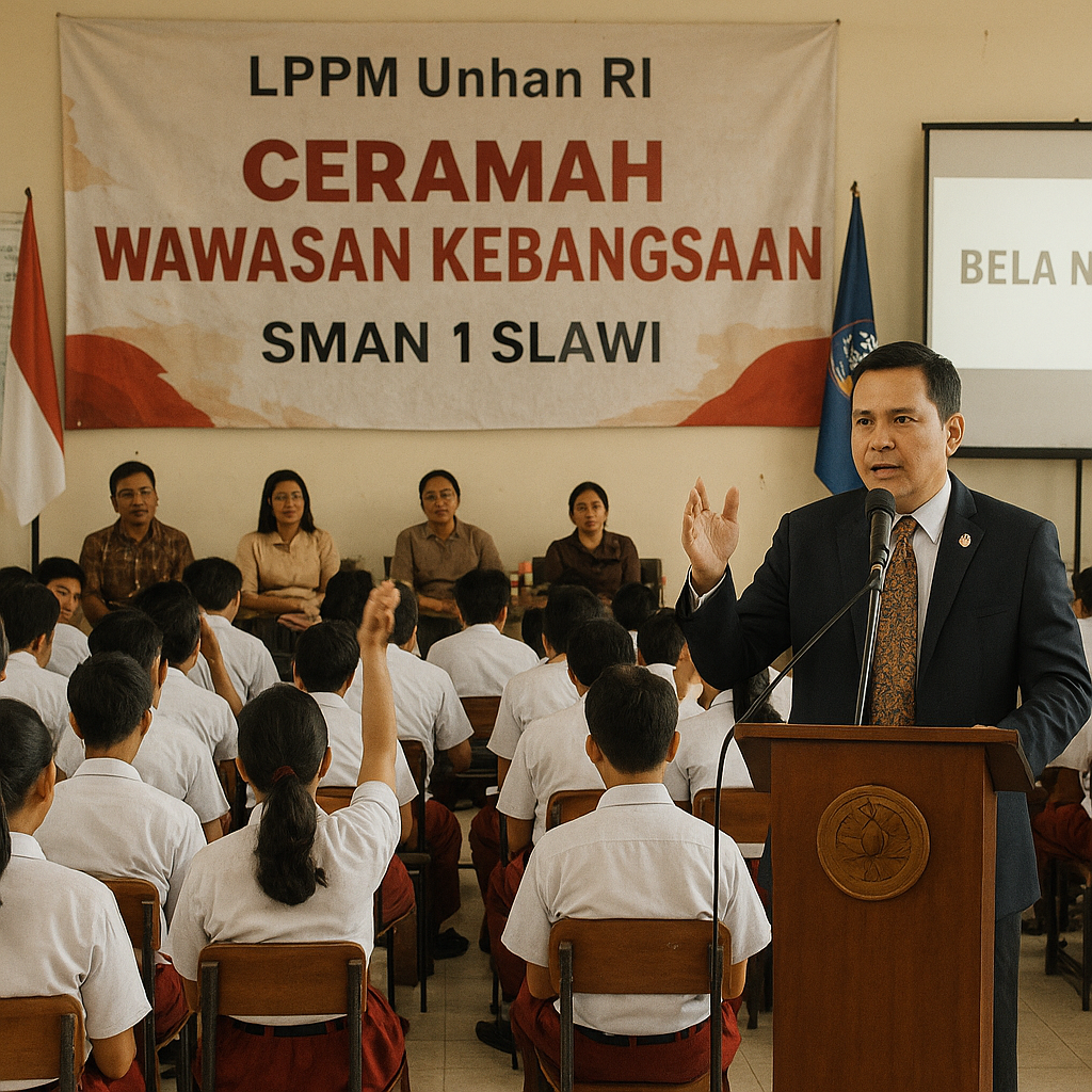 LPPM Unhan RI Gelar Ceramah Wawasan Kebangsaan bagi Ratusan...