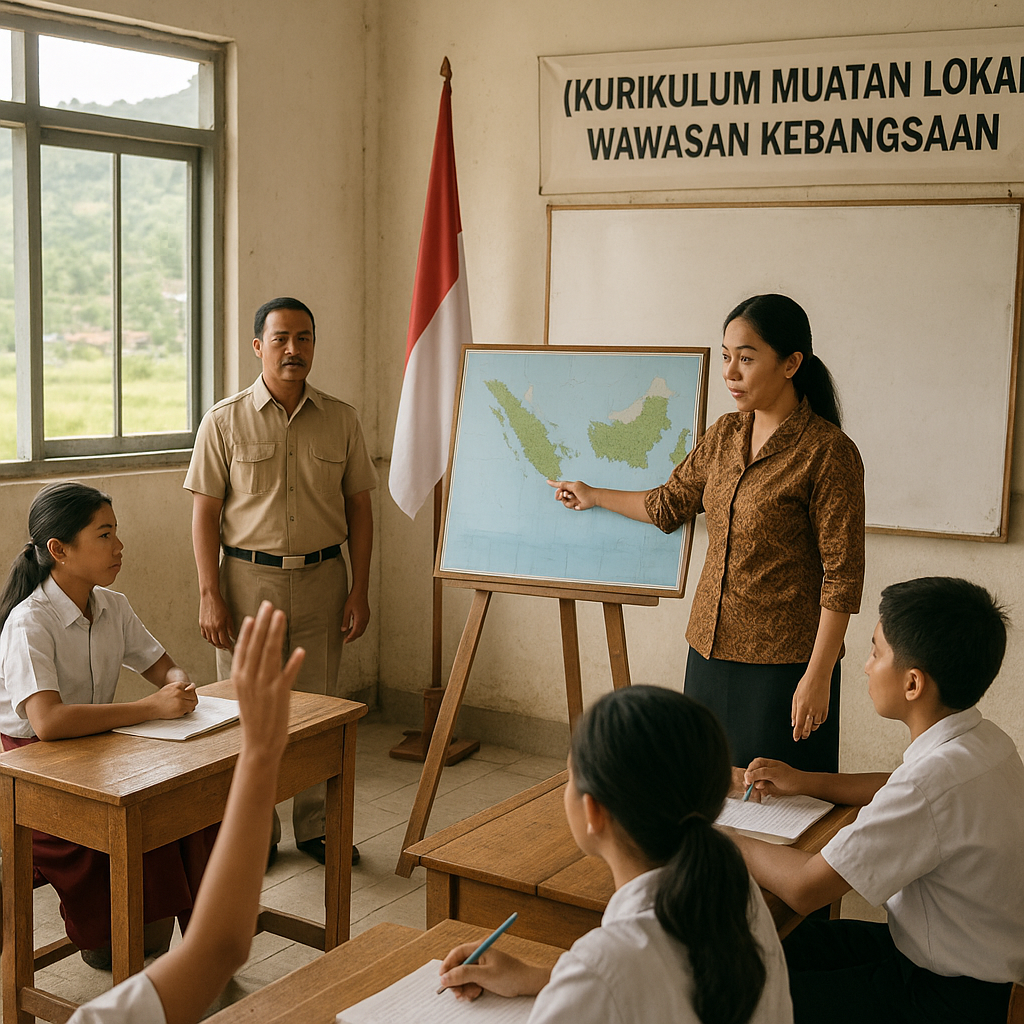 Kurikulum Muatan Lokal Wawasan Kebangsaan Diperkuat di Sekol...