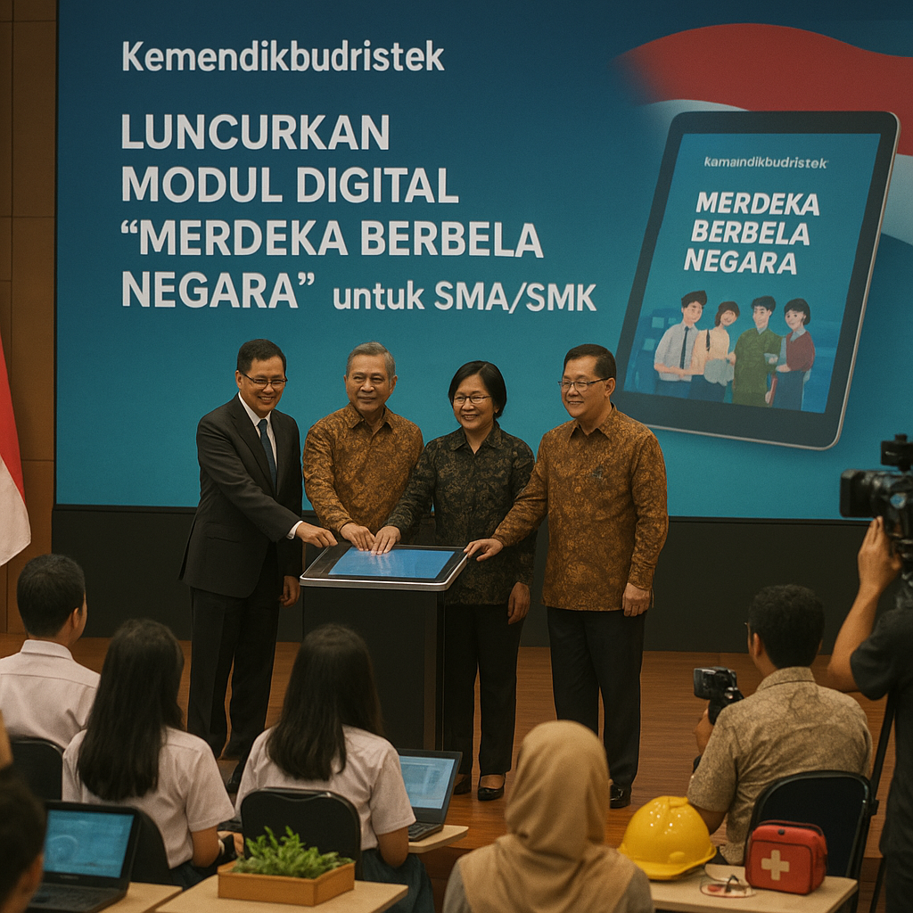 Kemendikbudristek Luncurkan Modul Digital 'Merdeka Berbela N...