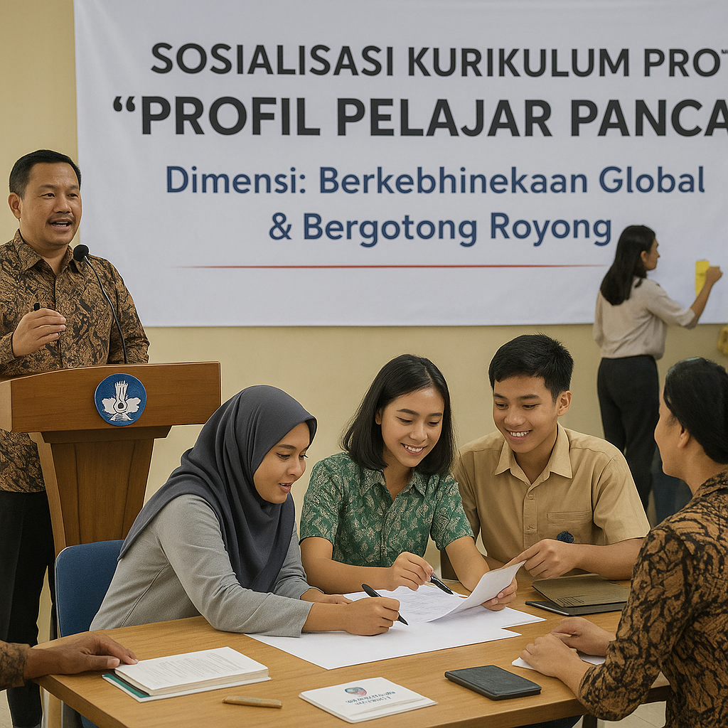 Sosialisasi Kurikulum Prototipe 'Profil Pelajar Pancasila' d...