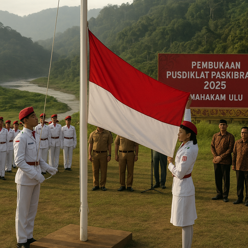 Pembukaan Pusdiklat Paskibraka 2026 di Mahakam Ulu, Siapkan...