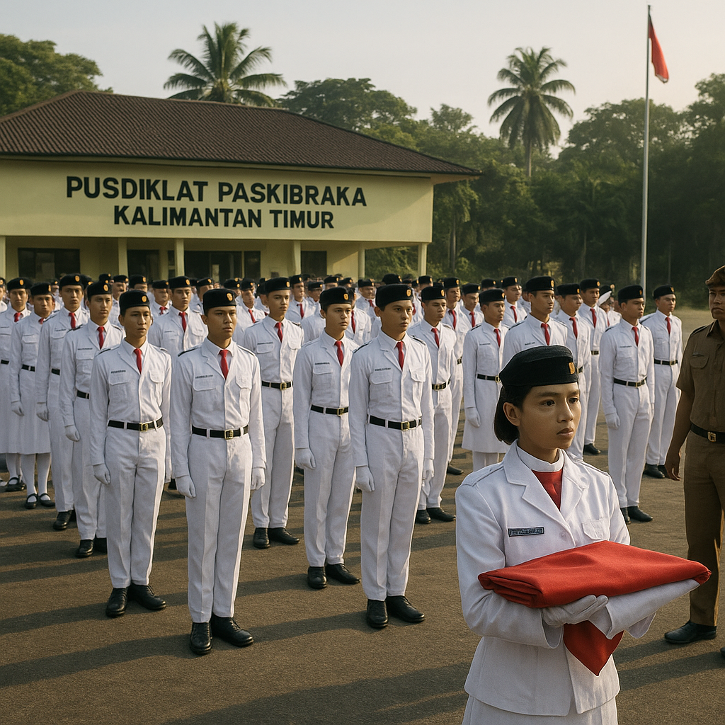 40 Pelajar Terbaik Kaltim Digembleng 23 Hari dalam Pusdiklat...