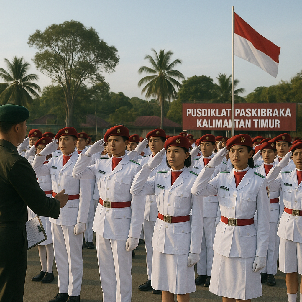 40 Pelajar Terbaik Kaltim Digembleng 23 Hari untuk Tugas Pas...