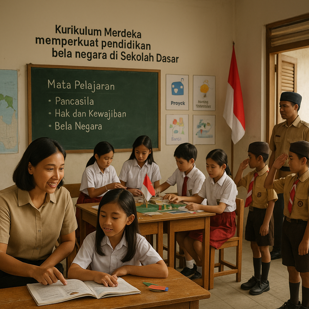 Kurikulum Merdeka Perkuat Muatan Pendidikan Bela Negara di S...