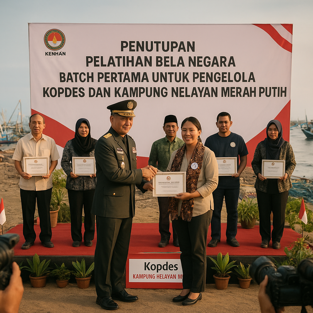 Kemhan Gelar Penutupan Pelatihan Bela Negara Batch Pertama u...