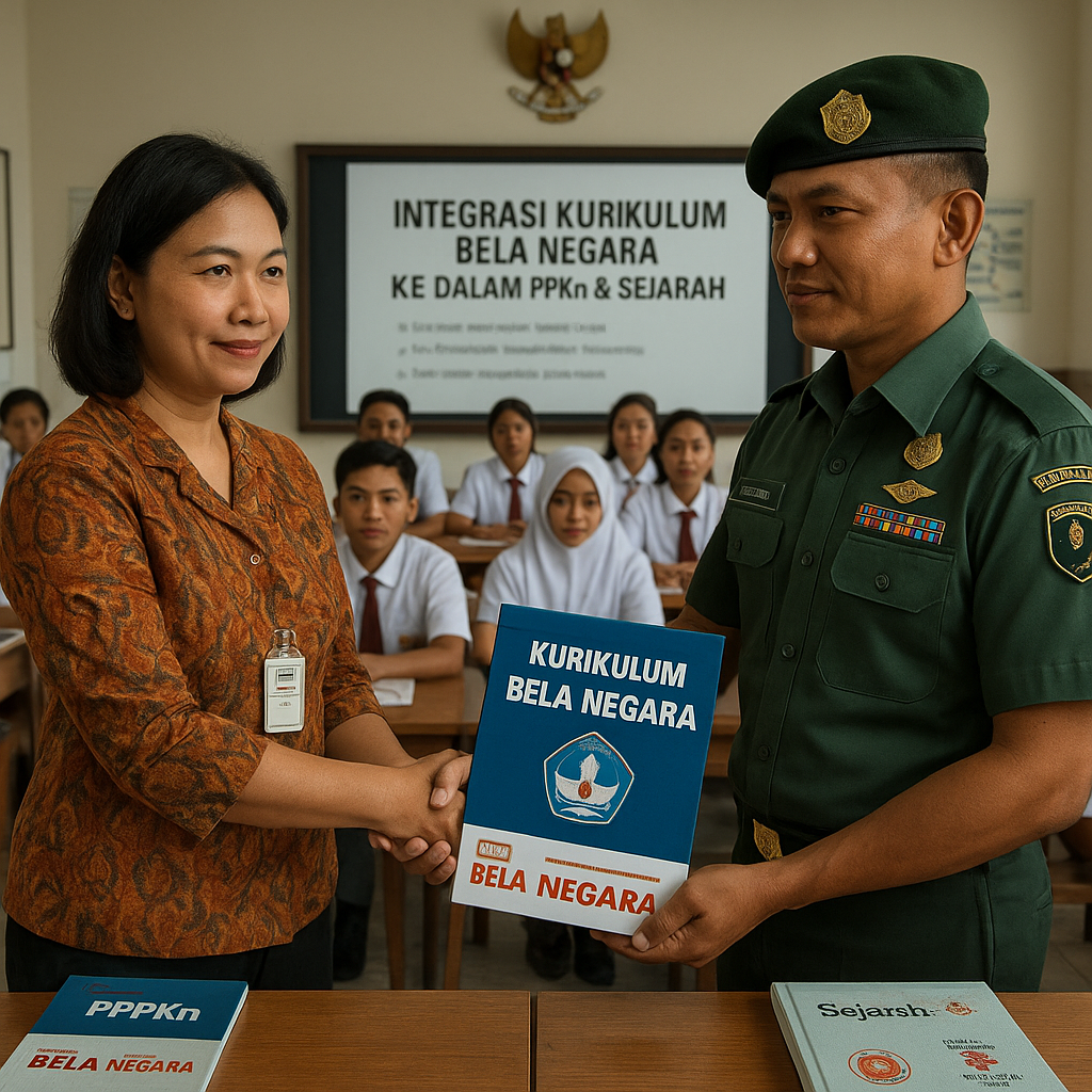 Kurikulum Pendidikan Bela Negara Akan Diintegrasikan ke Dala...