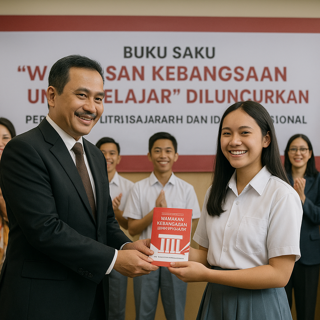 Buku Saku 'Wawasan Kebangsaan untuk Pelajar' Diluncurkan unt...