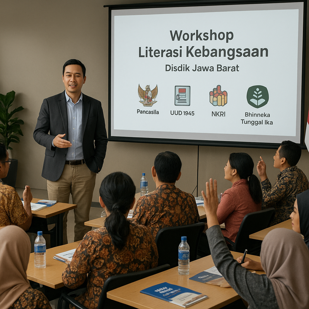 Tingkatkan Literasi Kebangsaan, Disdik Jabar Gelar Workshop...