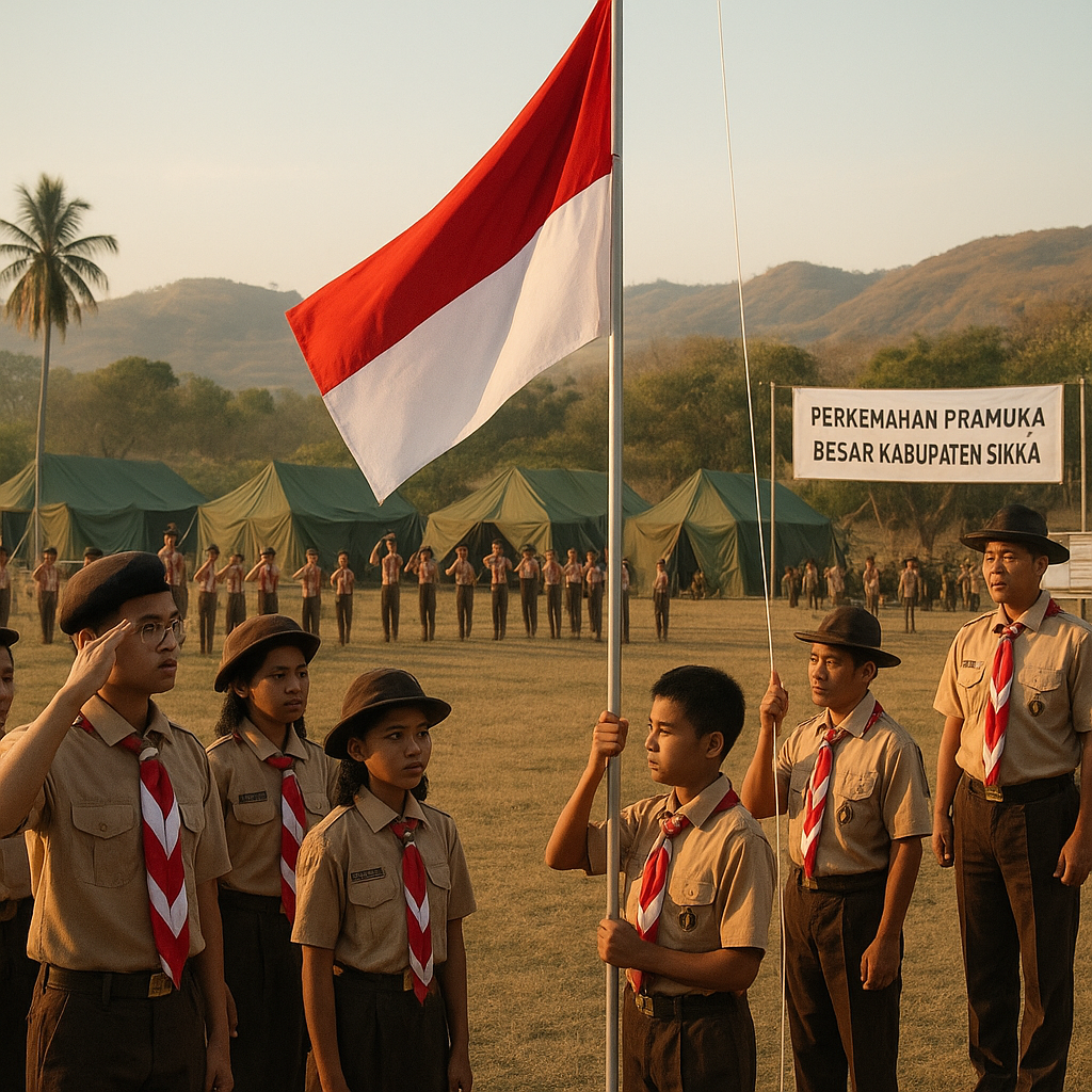 Pemkab Sikka Gelar Perkemahan Pramuka Besar, Pupuk Rasa Cint...