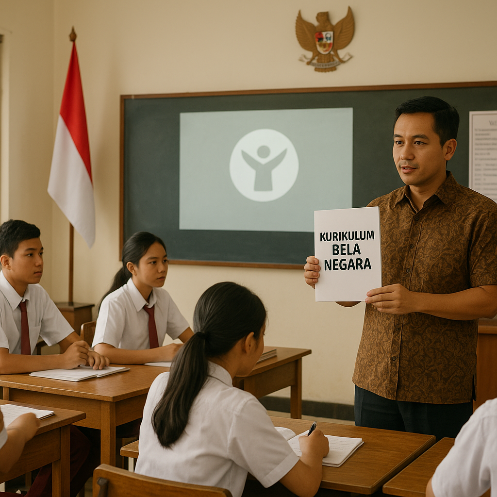 Kurikulum Bela Negara Masuk Muatan Lokal, Tingkatkan Wawasan...