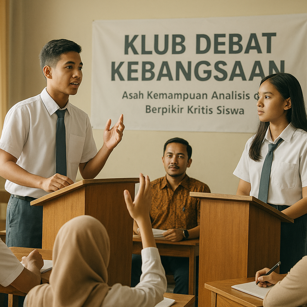 Pembentukan Klub Debat Kebangsaan untuk Asah Kemampuan Anali...