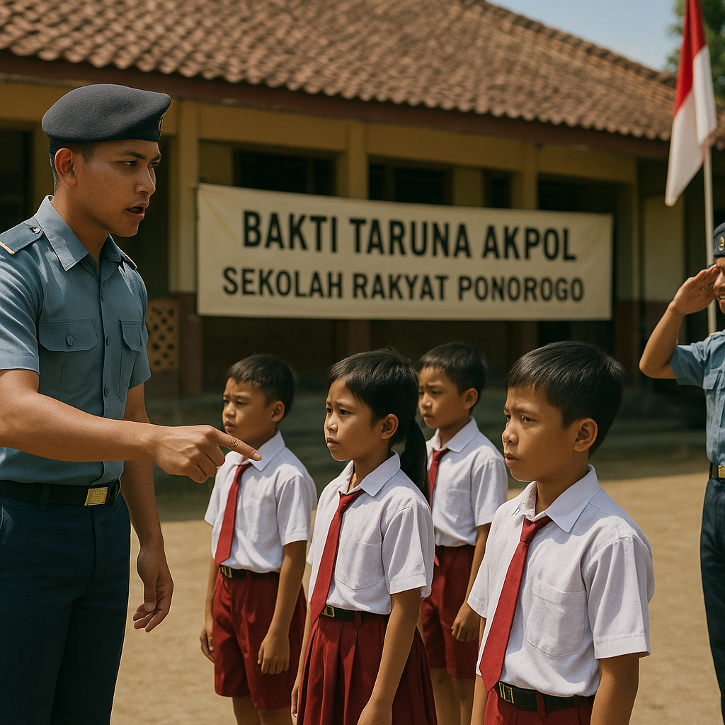 Perdana, Taruna Akpol Gembleng Mental dan Disiplin Siswa Sek...