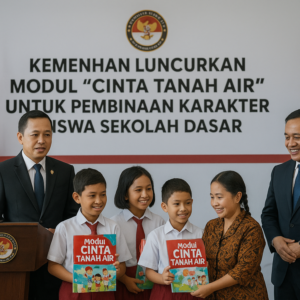 Kemenhan Luncurkan Modul "Cinta Tanah Air" untuk Pembinaan K...