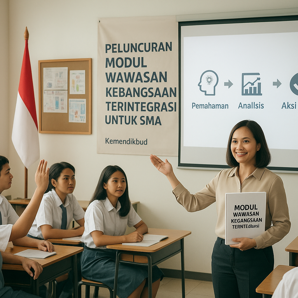 Kemendikbud Luncurkan Modul Wawasan Kebangsaan Terintegrasi...