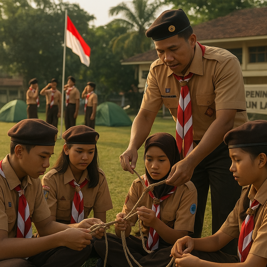 Peningkatan Jam Latihan Pramuka untuk Penguatan Karakter di Sekolah Menengah