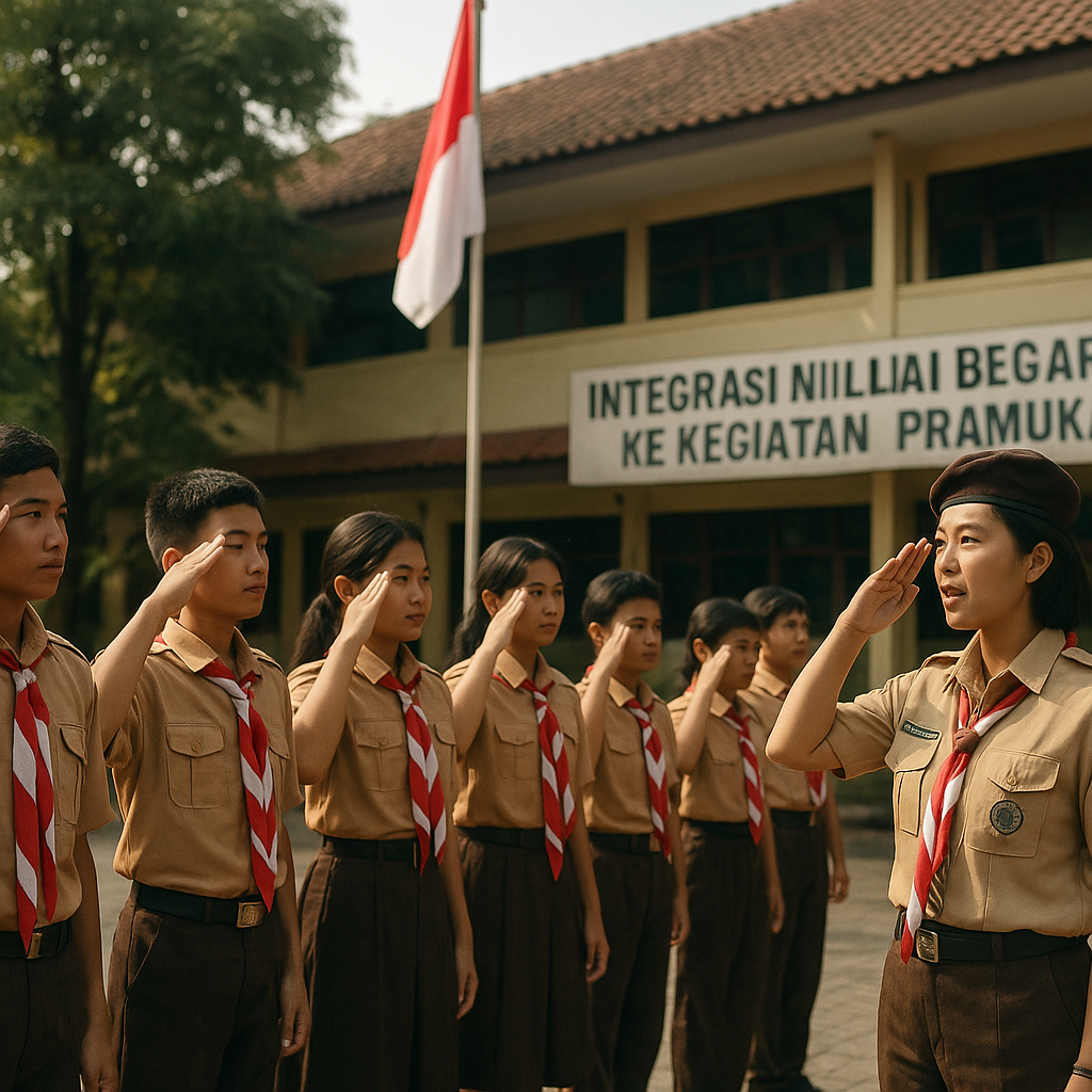 Pramuka Bakal Diintegrasikan dengan Nilai Bela Negara di Sekolah