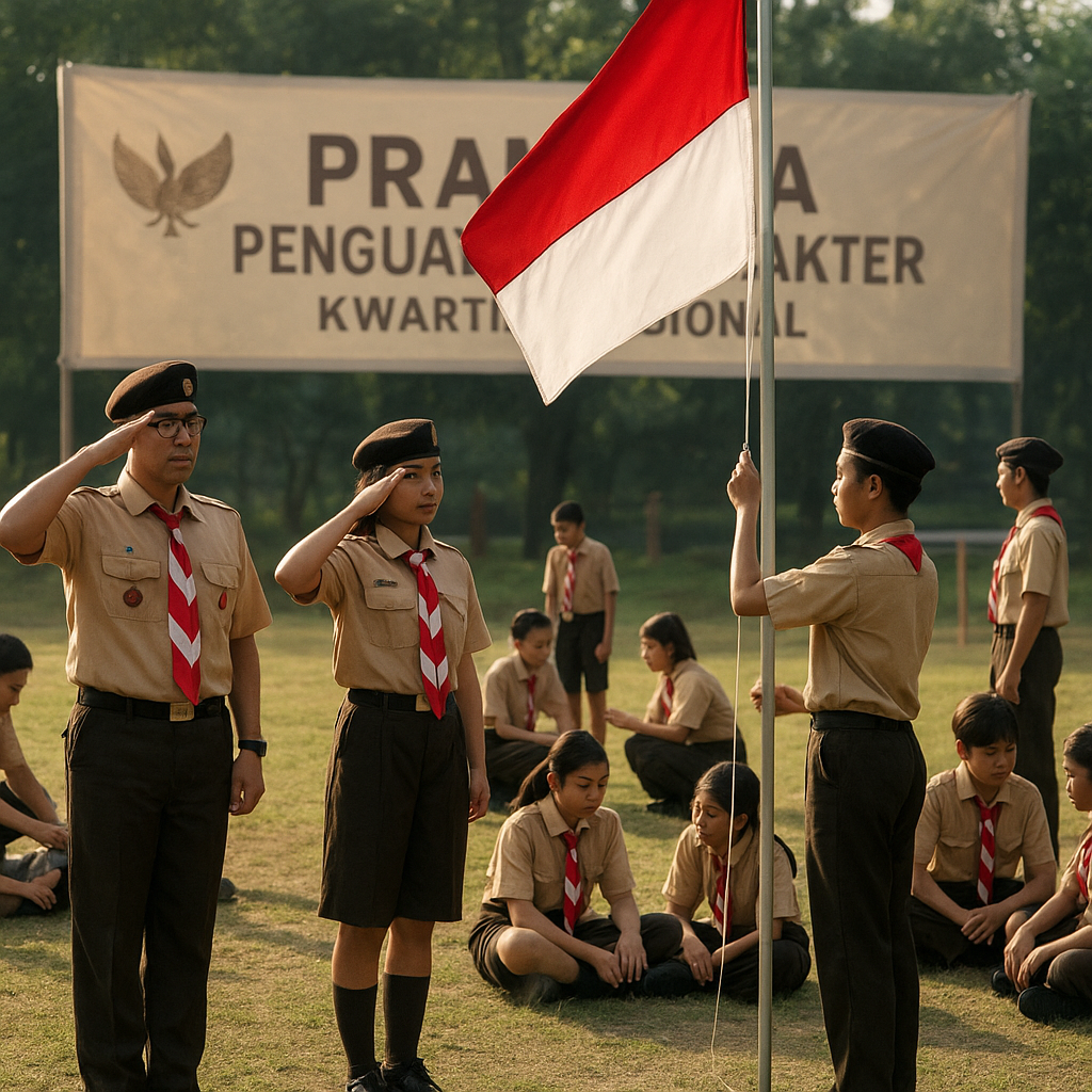Kwartir Nasional Canangkan Program 'Pramuka Penguatan Karakter' untuk Semua Jenjang