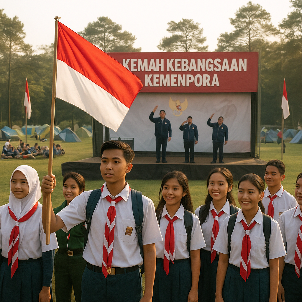 Kemenpora Gelar Kemah Kebangsaan bagi 5.000 Pelajar se-Indonesia