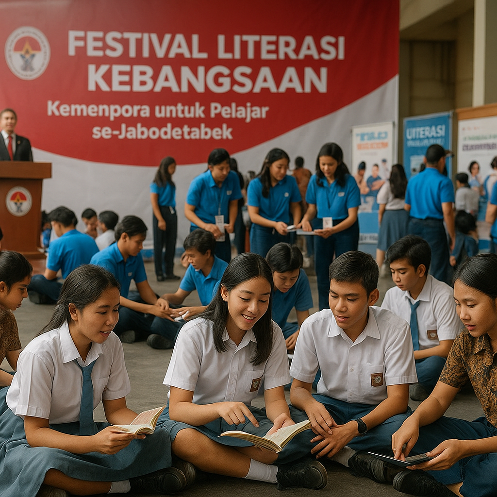 Kemenpora Gelar Festival Literasi Kebangsaan untuk Pelajar se-Jabodetabek