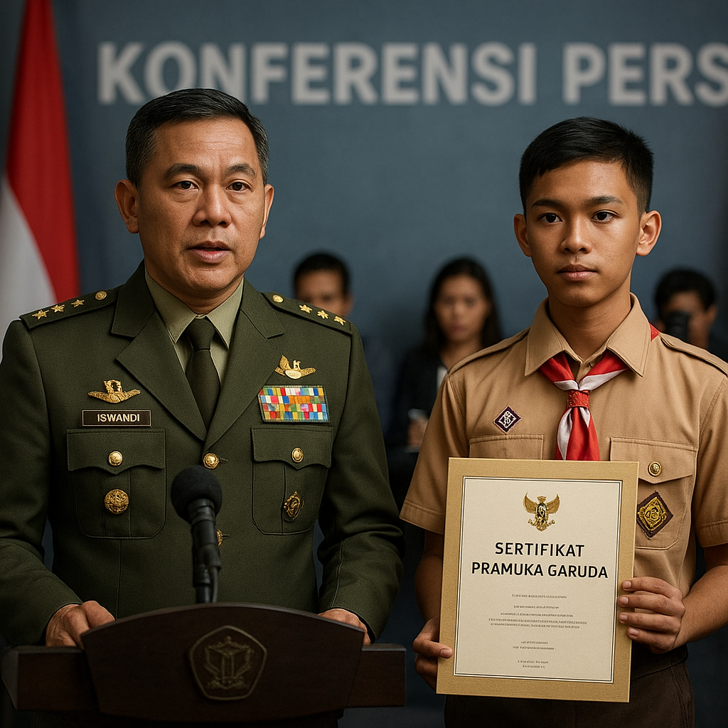 Penjelasan TNI soal Sertifikat Pramuka Garuda Buka Jalan Masuk Militer