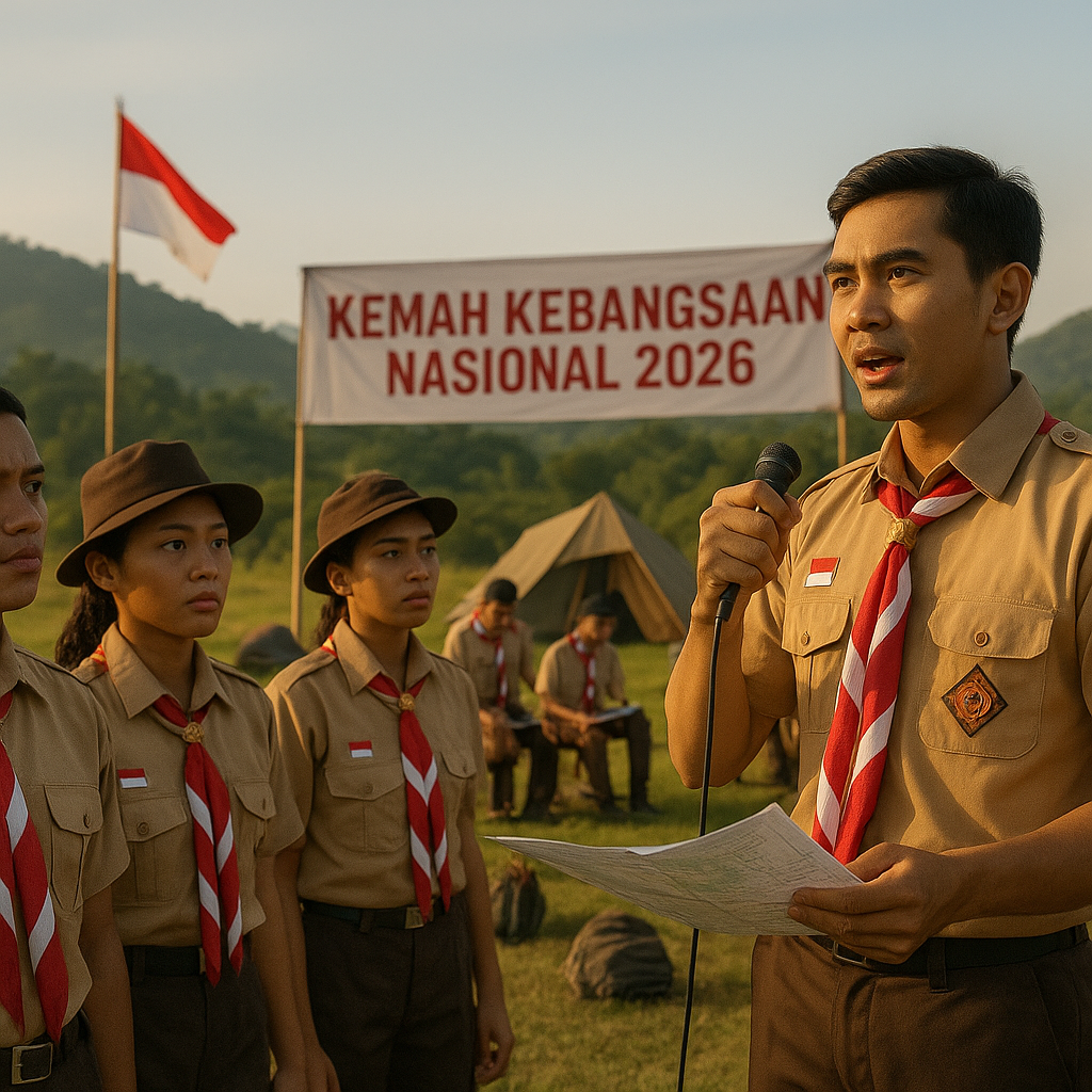 Pramuka Siapkan Kader Bela Negara Melalui Kemah Kebangsaan Nasional