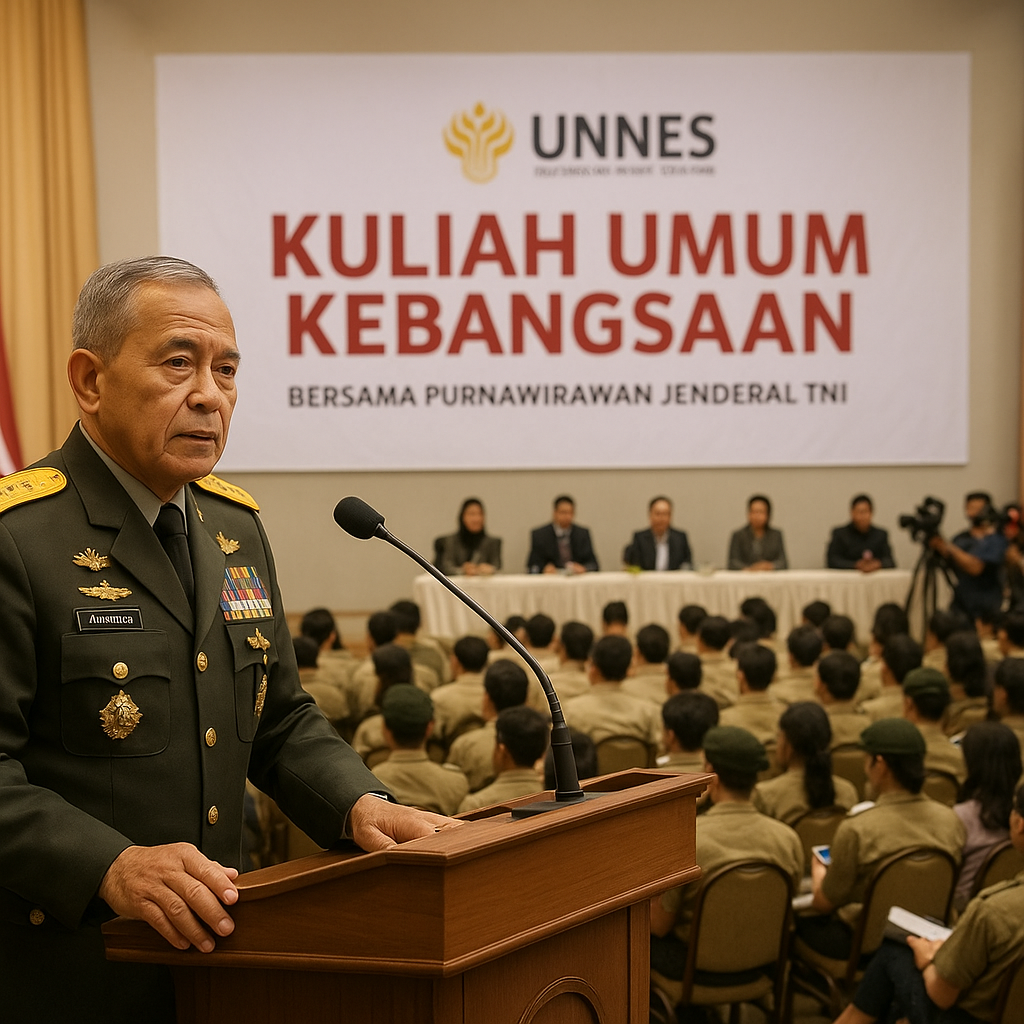 Unnes Selenggarakan Kuliah Umum Kebangsaan Bersama Purnawira...