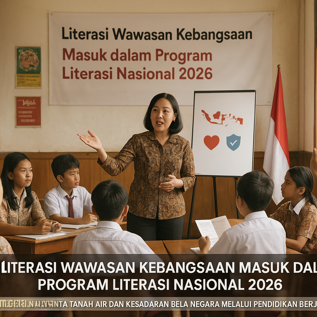 Literasi Wawasan Kebangsaan Masuk dalam Program Literasi Nas...