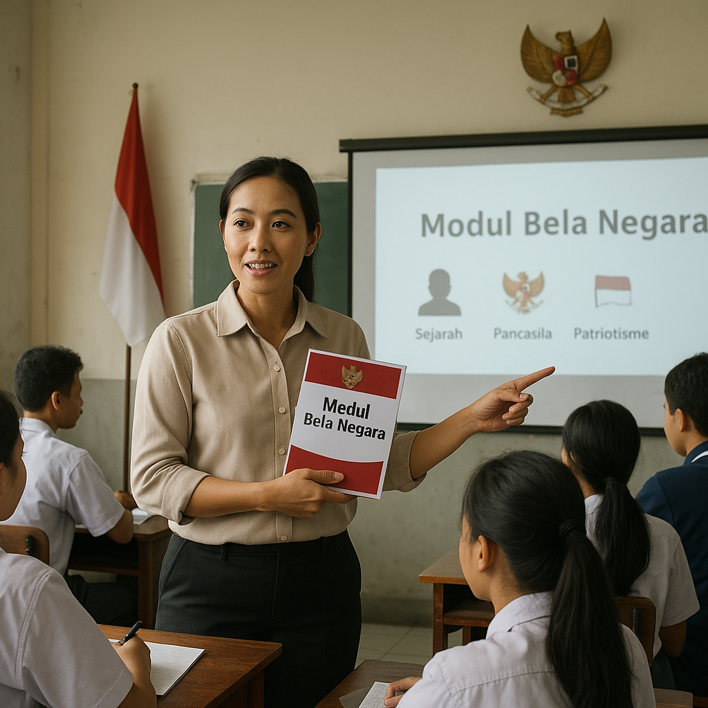 Kemendikbudristek Luncurkan Modul Bela Negara untuk Siswa SM...