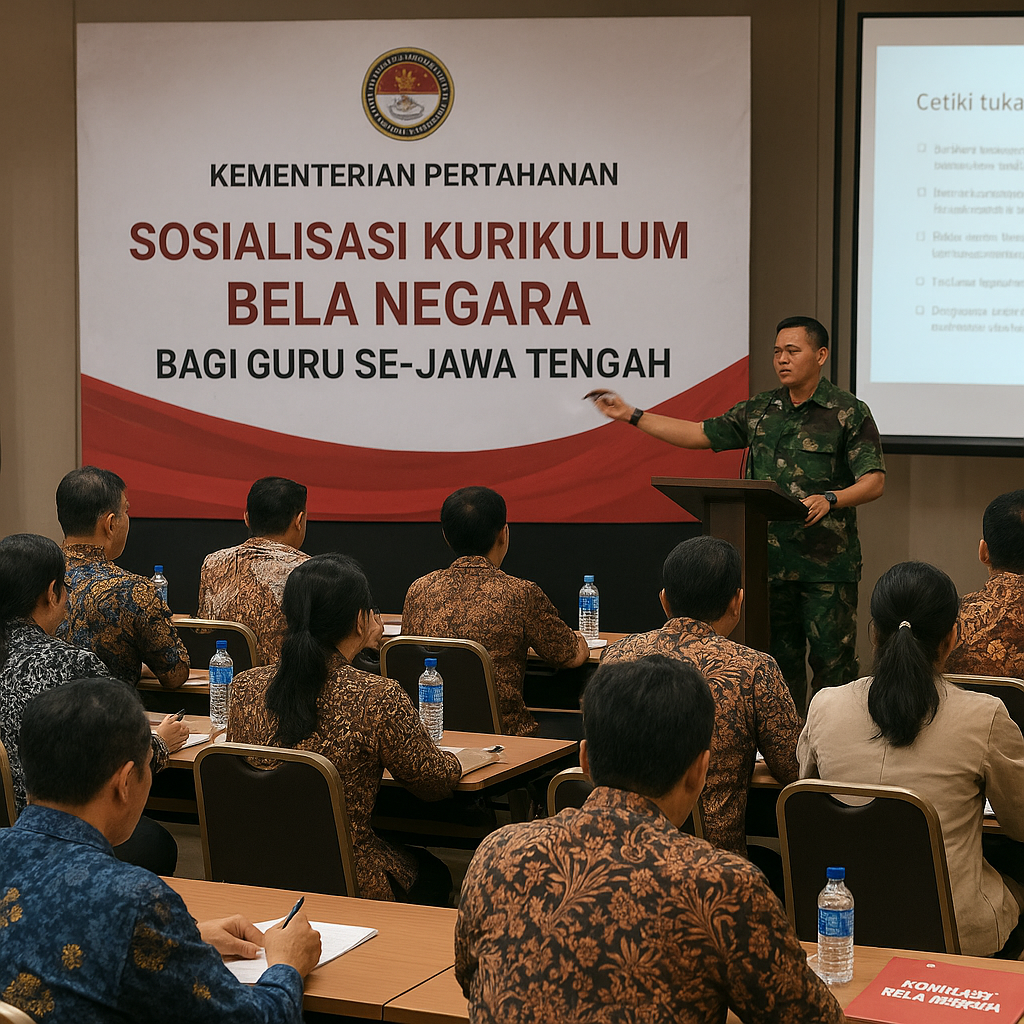 Kemenhan Gelar Sosialisasi Kurikulum Bela Negara bagi Guru s...